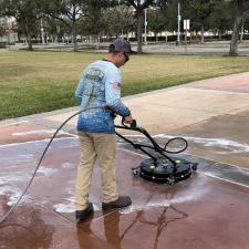 Asphalt-cleaning-at-the-seminole-county-courthouse-Sanford-FL-1 4